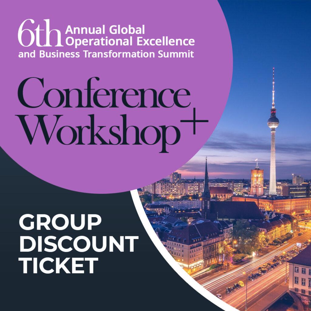 6th OPEX | Conference + Workshop (Group Ticket)